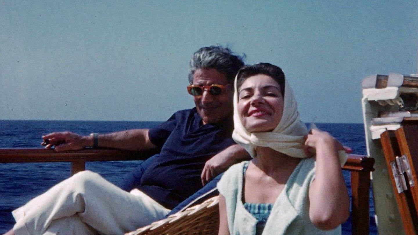Aristoteles Onassis y Maria Callas
