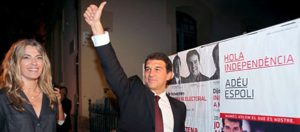 Foto: Laporta tiene casi ultimada una coalición con ERC en Barcelona para las municipales