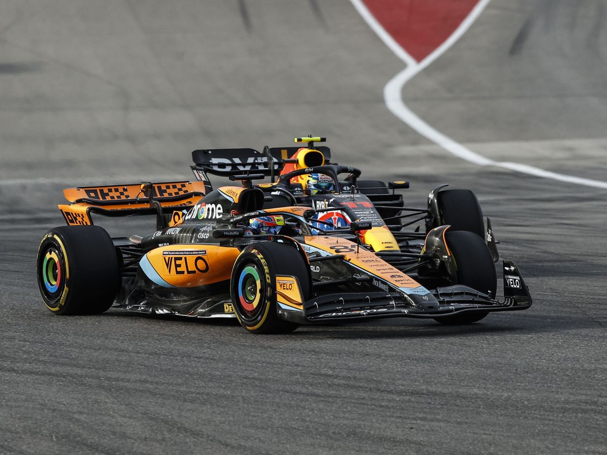Foto: McLaren es el único rival del Red Bull de Verstappen. (Xavi Bonilla/DPPI/AFP7)