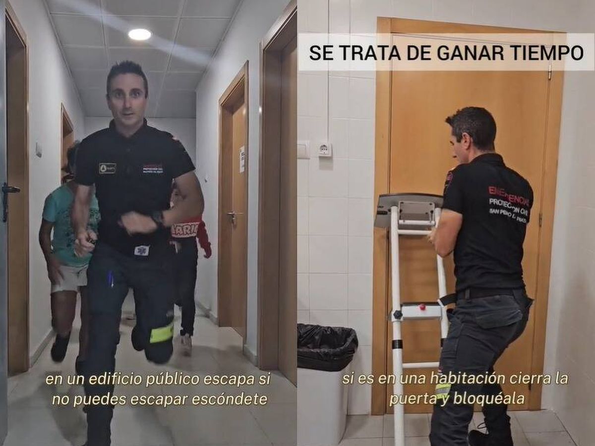 Foto: Un experto en primeros auxilios explica cómo sobrevivir a un tiroteo en un atentado terrorista (TikTok/@miguelassal)
