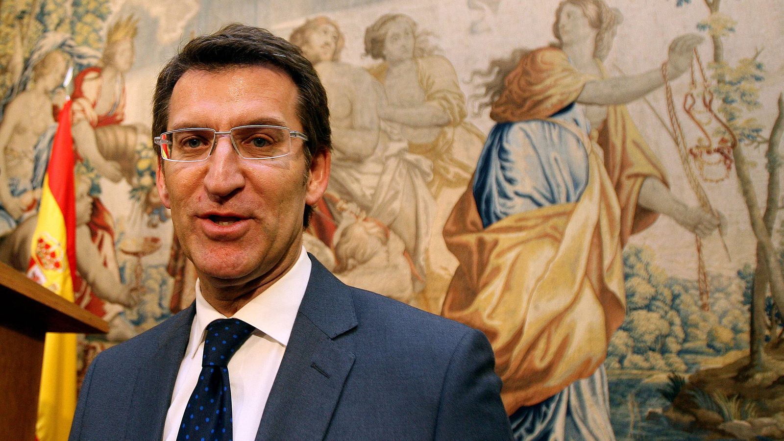 Foto: El presidente de Galicia y candidato a la reelección, Alberto Núñez Feijóo. (EFE)