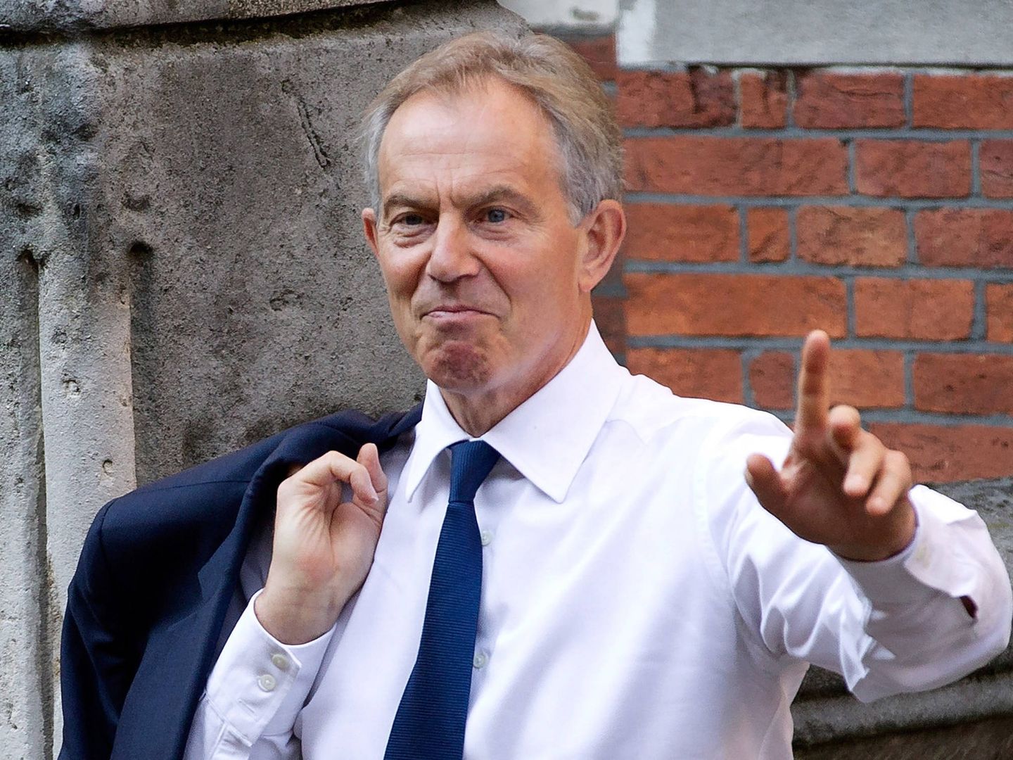  El ex primer ministro inglés, Tony Blair. (Getty)