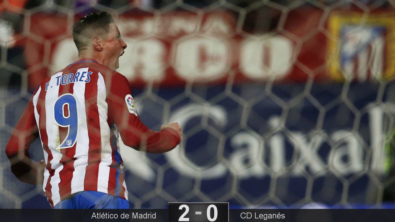 Foto: Torres celebra su primer gol del partido (Javier Barbancho/Reuters).