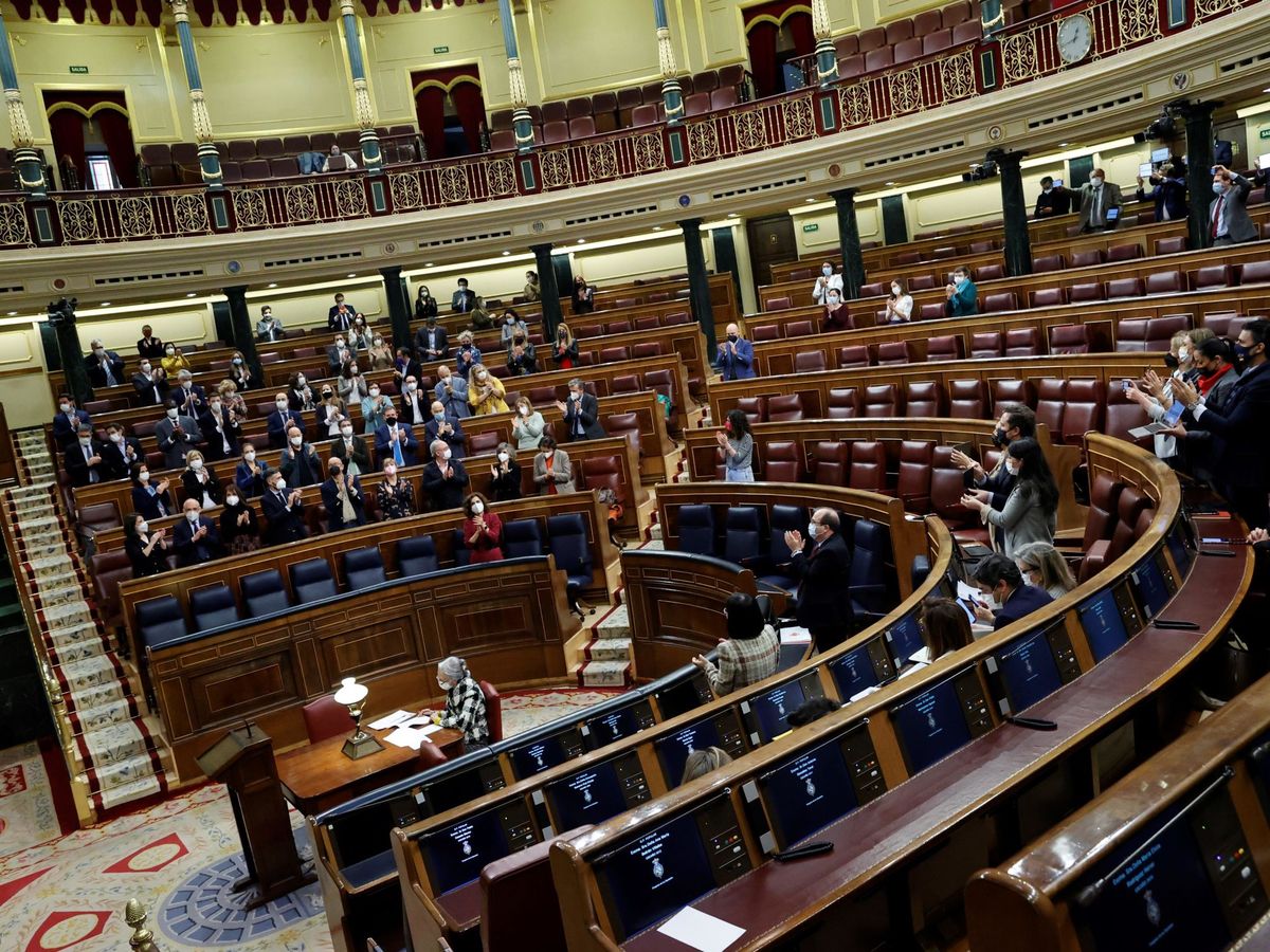 Foto: Vista del hemiciclo del Congreso. (EFE)