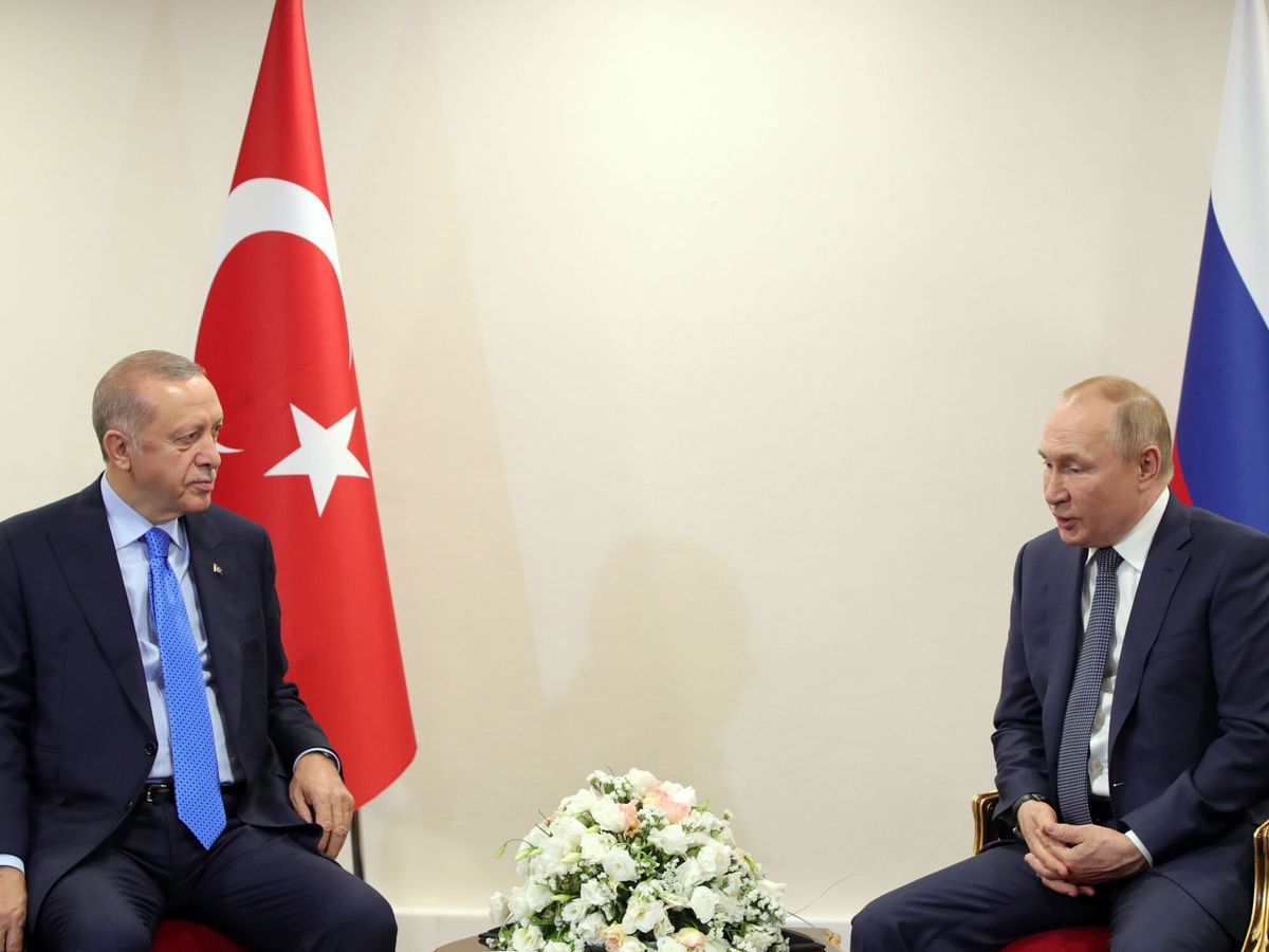 Foto: Reunión de Putin y Erdogan en Teherán. (EFE)