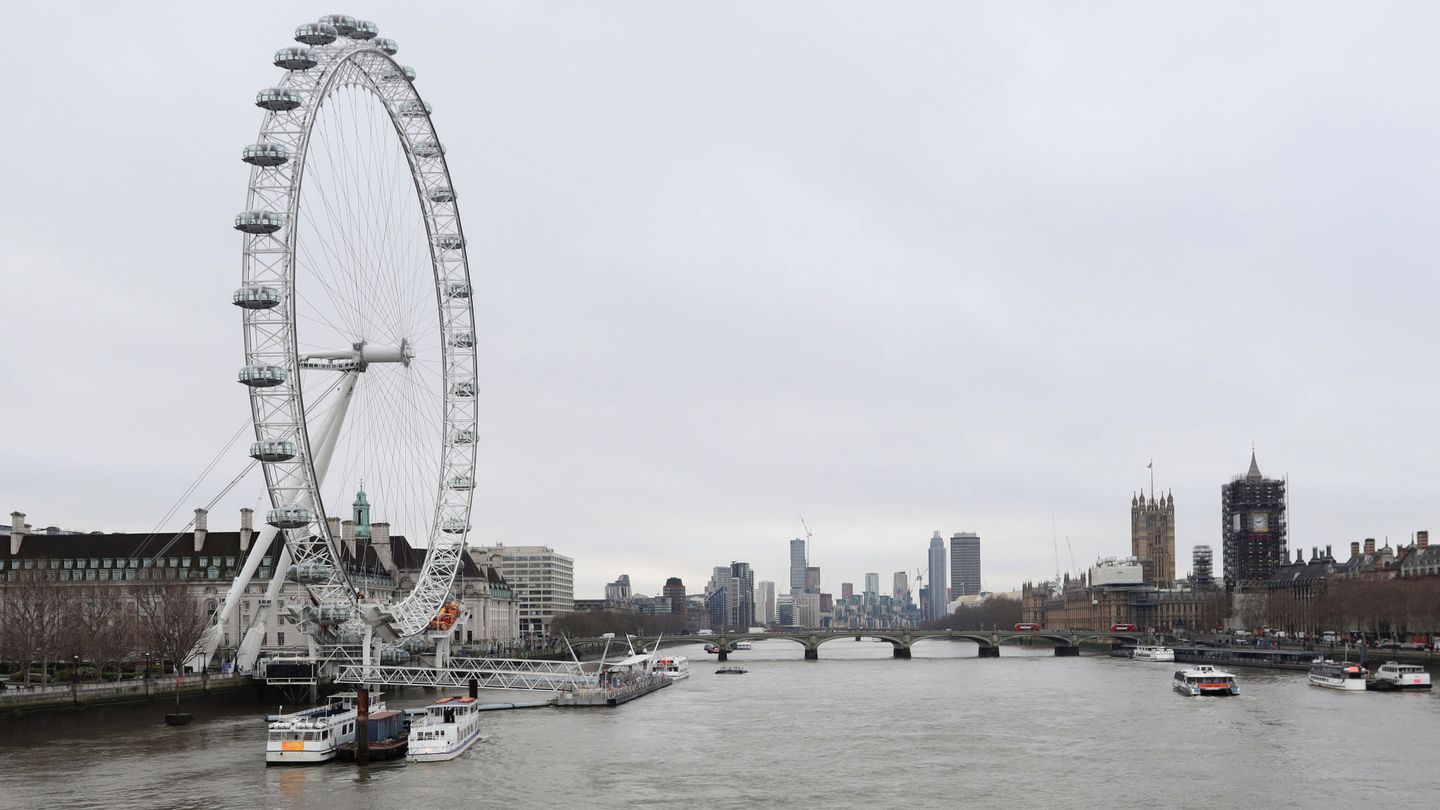 Imagen de la emblemática noria londinense. (Reuters)