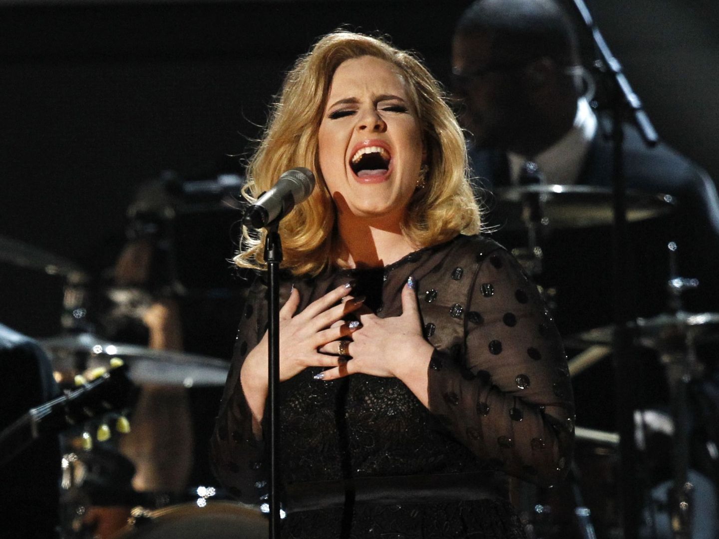 Adele, en febrero de 2012. (Reuters)