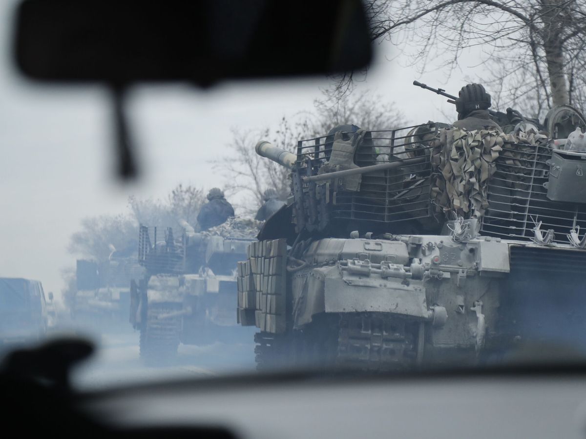 Foto: Tanques ucranianos. (EFE/Zurab Kurtsikidze)