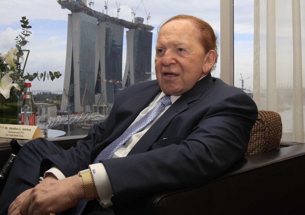 Foto: El magnate estadounidense de los casinos, Sheldon Adelson