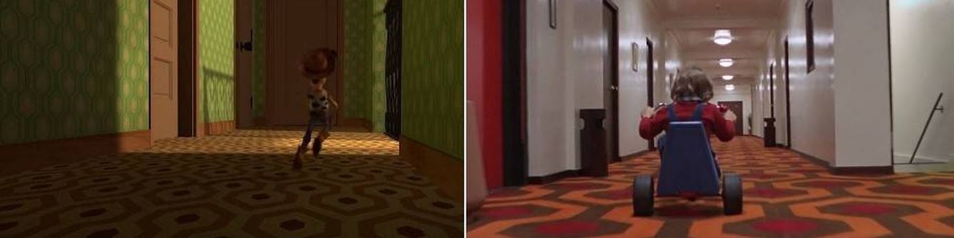 'Toy Story' y 'El resplandor'