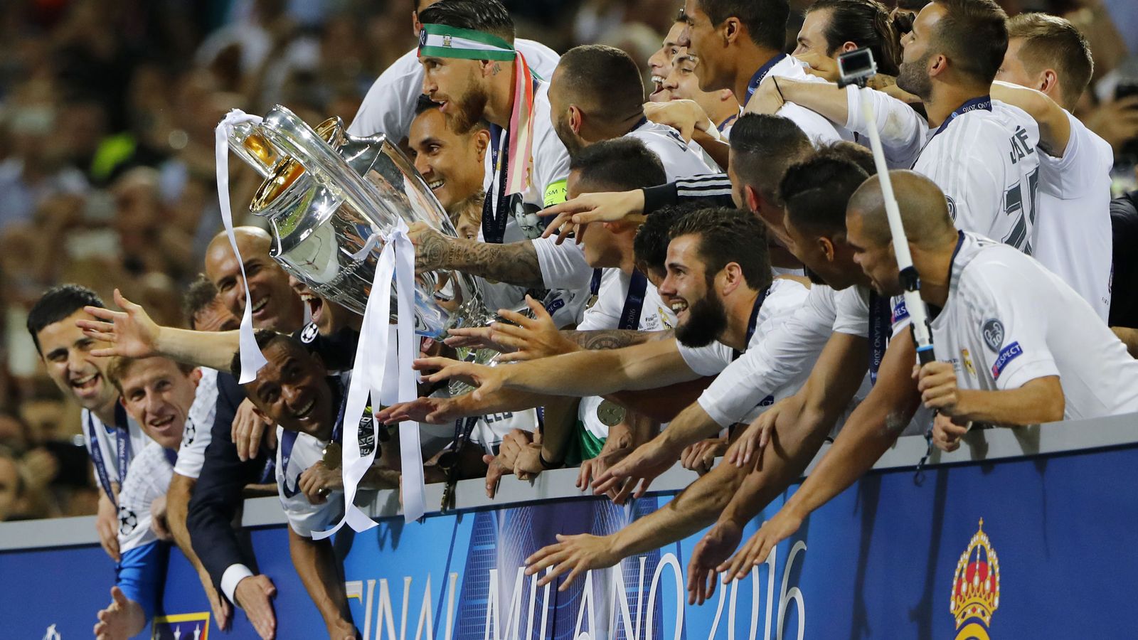 Foto: El Real Madrid ganó la Undécima al imponerse al Atlético de Madrid en la final de San Siro desde el punto de penalti (Reuters)