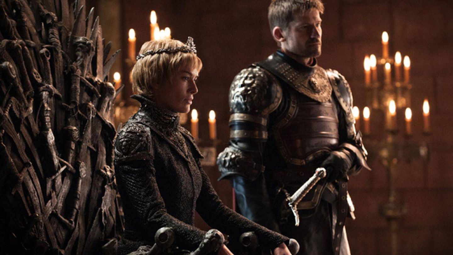 Imagen del primer capítulo de la séptima temporada con Cersei y Jaime mostrando sus diferencias