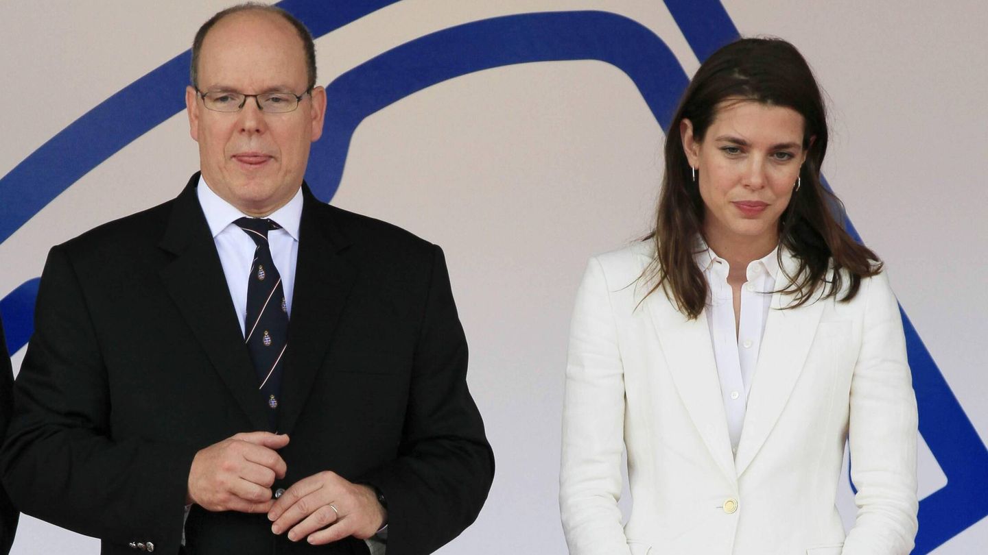 Alberto de Mónaco y Carlota Casiraghi. (Reuters)