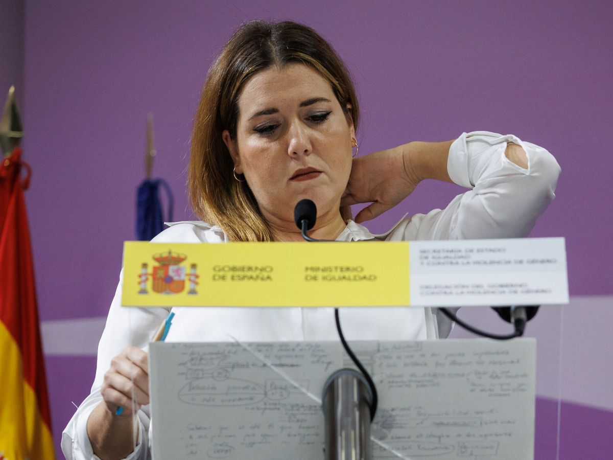 Foto: La exsecretaria de Estado de Igualdad y contra la Violencia de Género, Ángela Rodríguez 'Pam'. (Alejandro Martínez Vélez / Europa Press)
