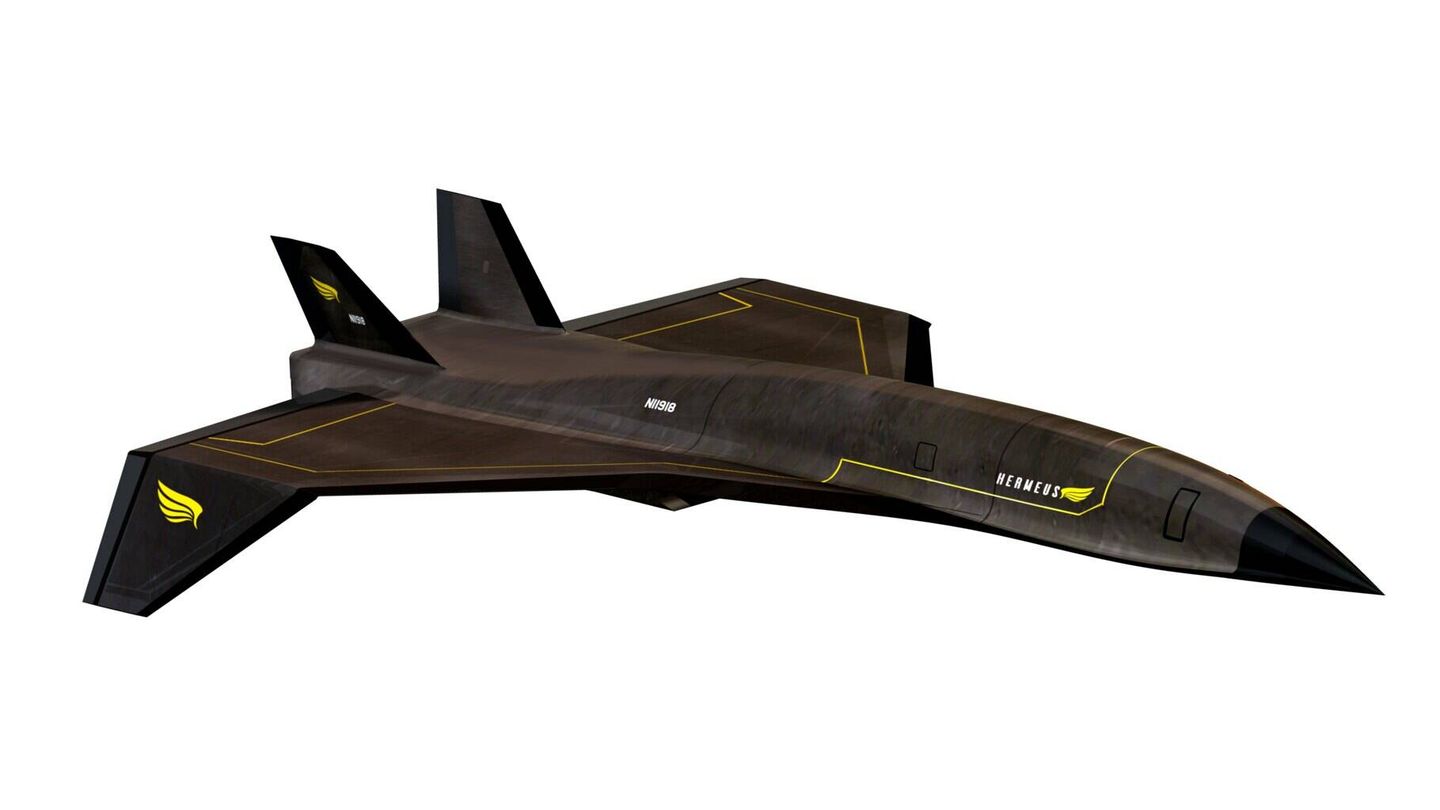 Hermeus se compromete a entregar tres de estos aviones al Ejército americano. (Hermeus)