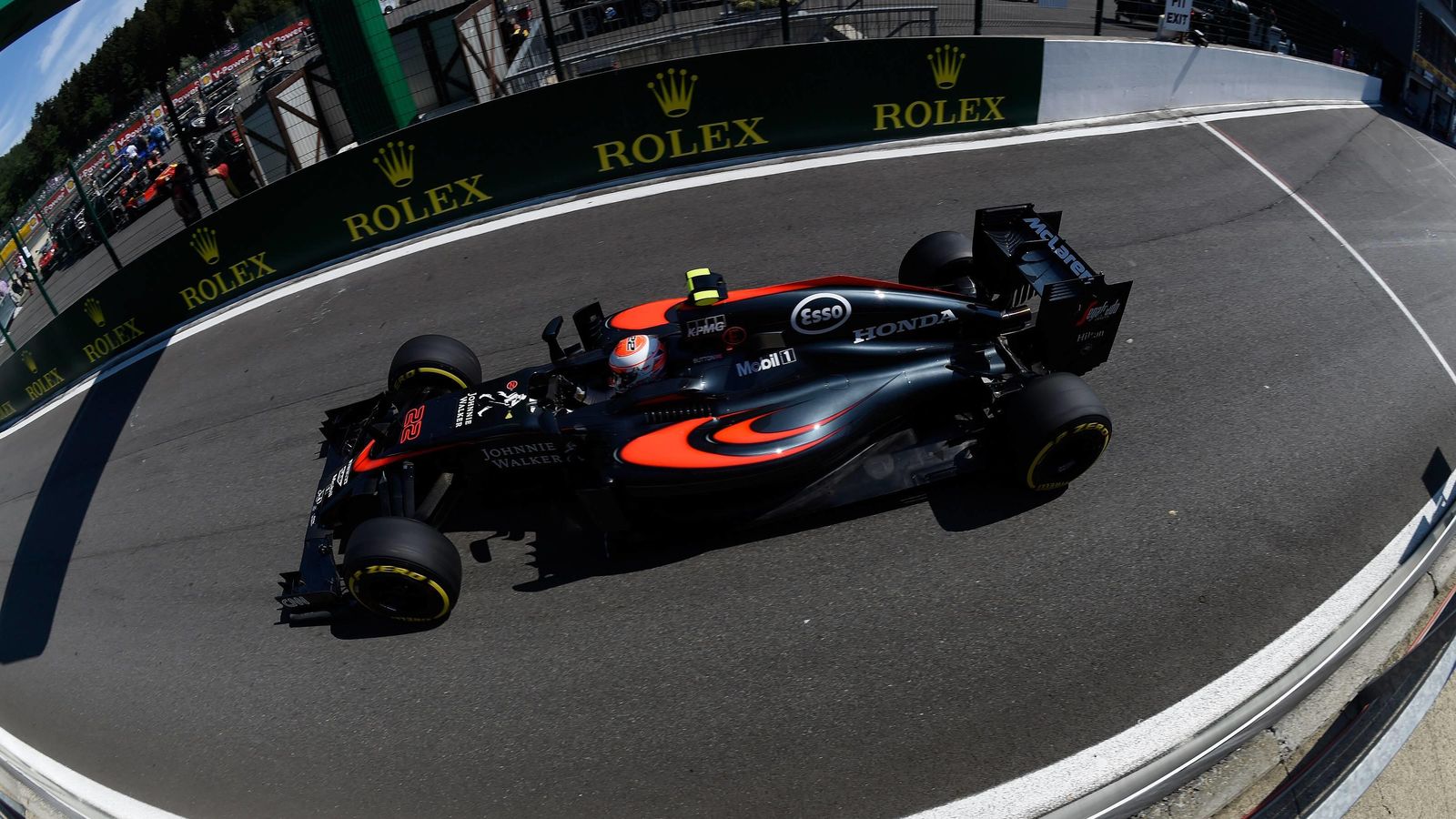 Foto: El McLaren Honda de Jenson Button (Efe). 