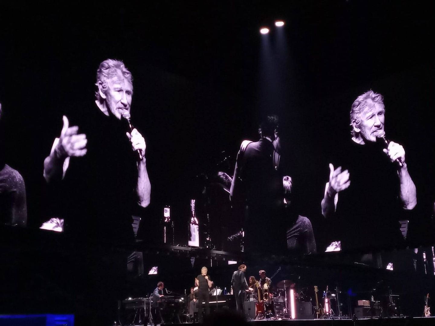 Roger Waters en Madrid. (Ramón Bravo)