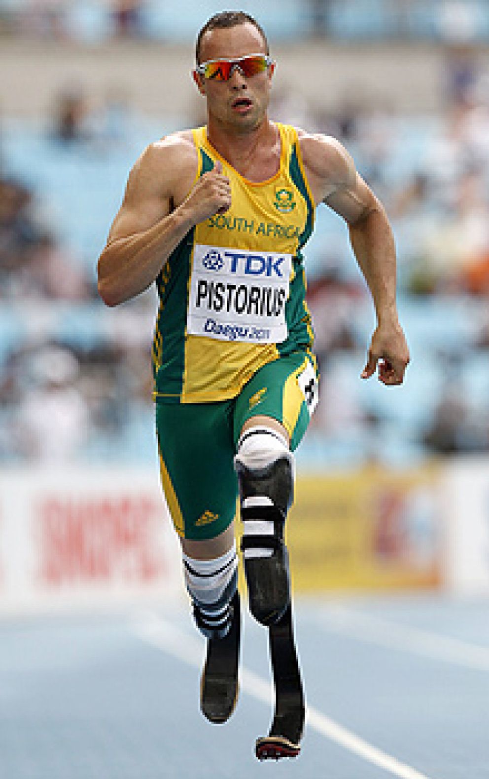 Foto: Pistorius, el velocista con piernas de titanio que estará en Londres 2012
