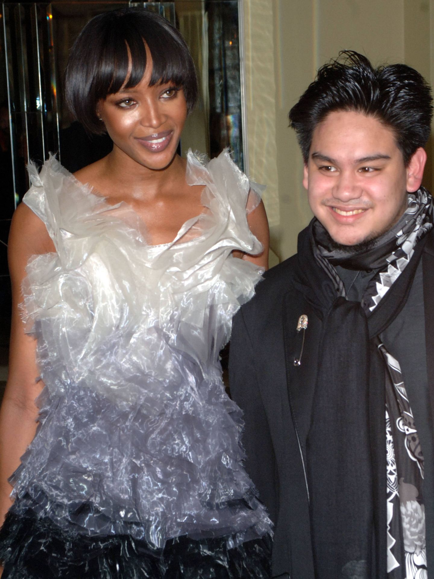 Naomi Campbell y el príncipe Azim, en una imagen de 2007. (Getty)
