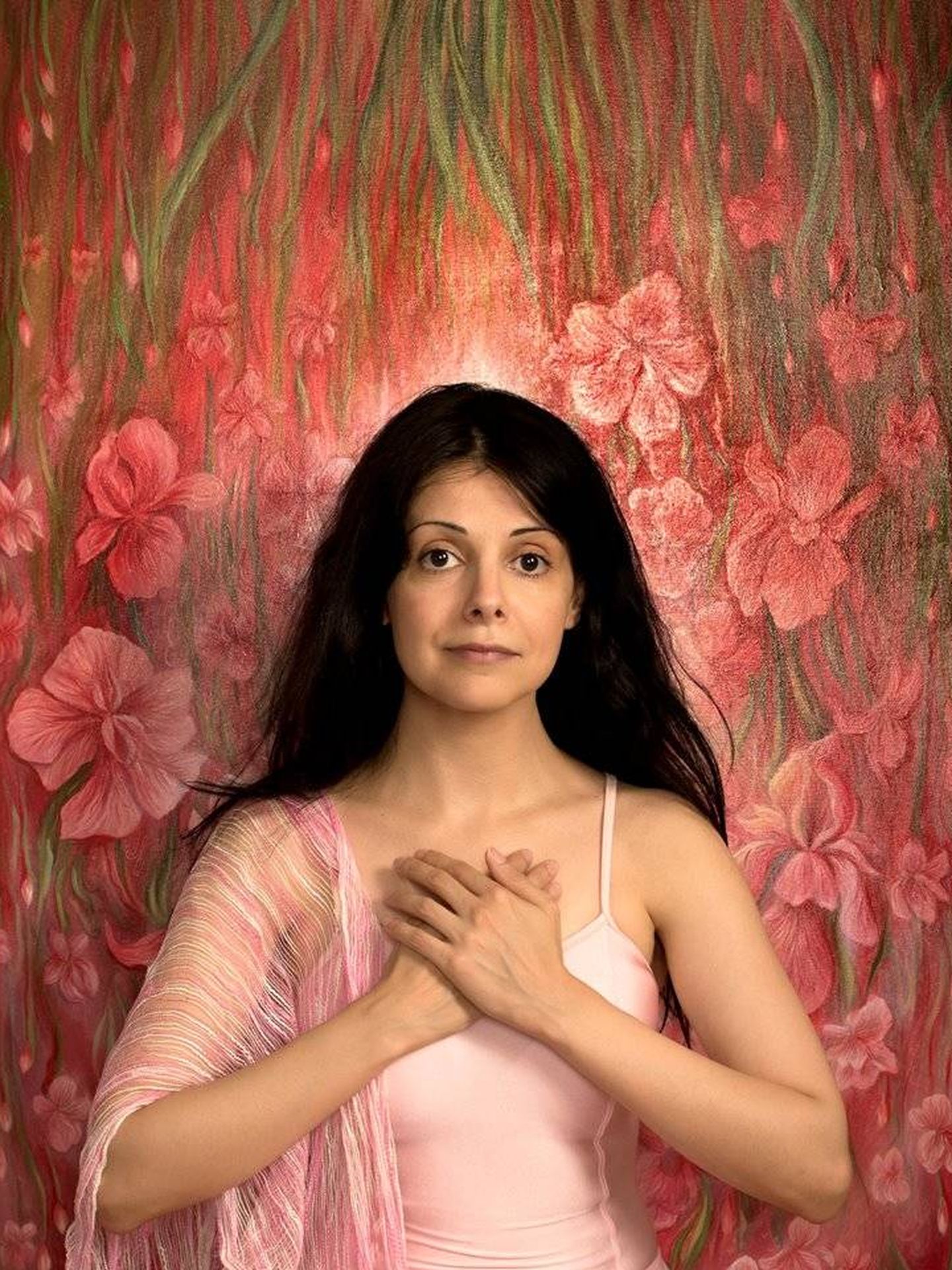 Lida Sherafatmand, artista iraní. (Cedida)