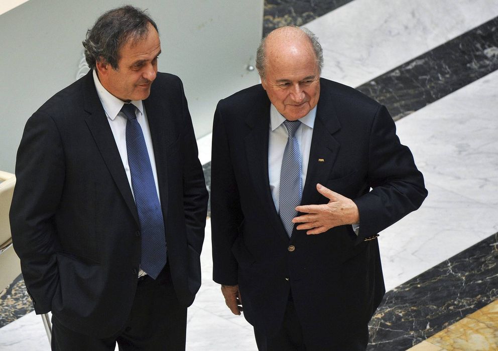 Foto: Platini afirma que no respaldará a Blatter en la nueva reelección de presidente de la FIFA.