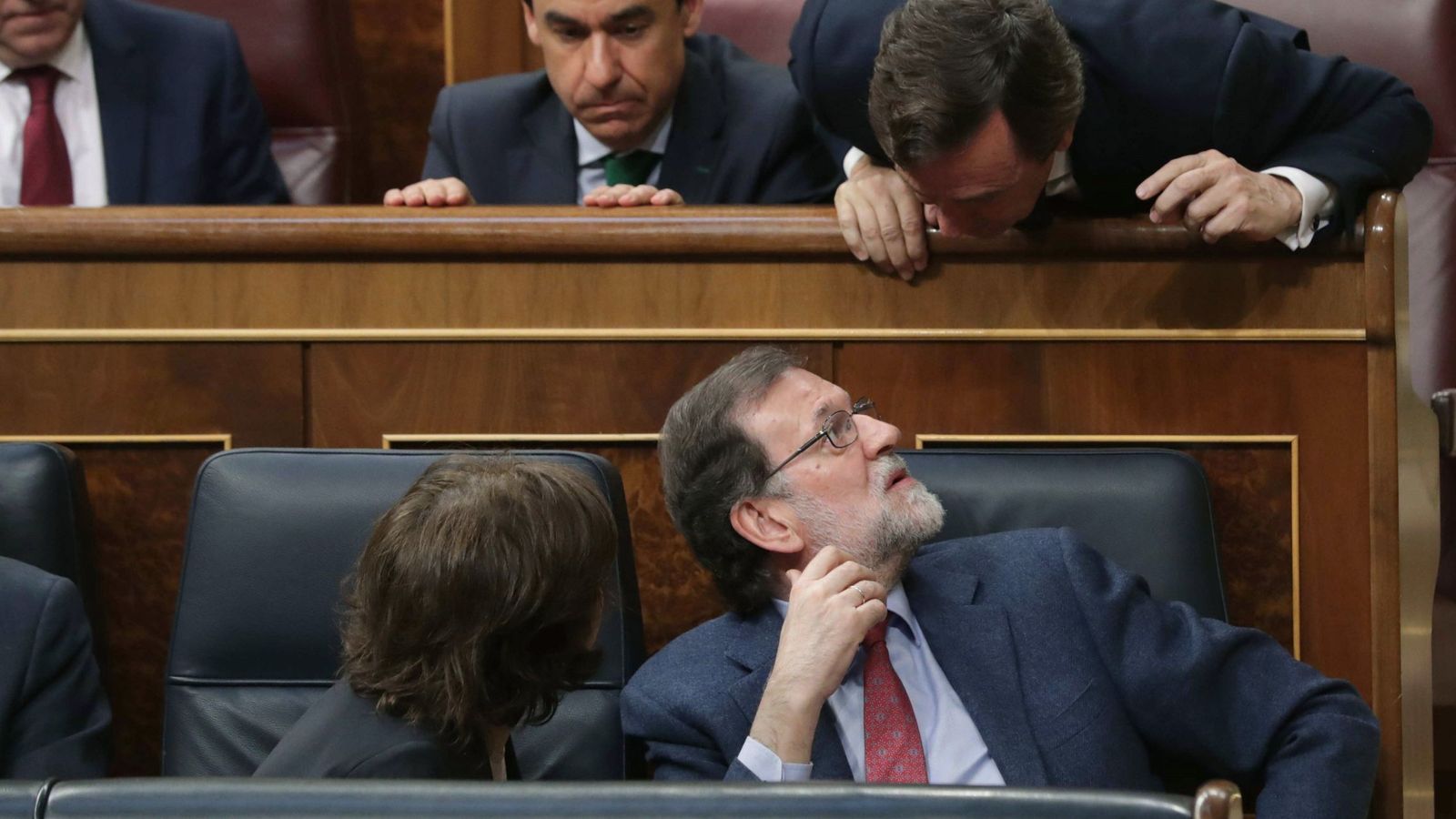 Foto: El presidente del Gobierno, Mariano Rajoy, en el Congreso (Efe)
