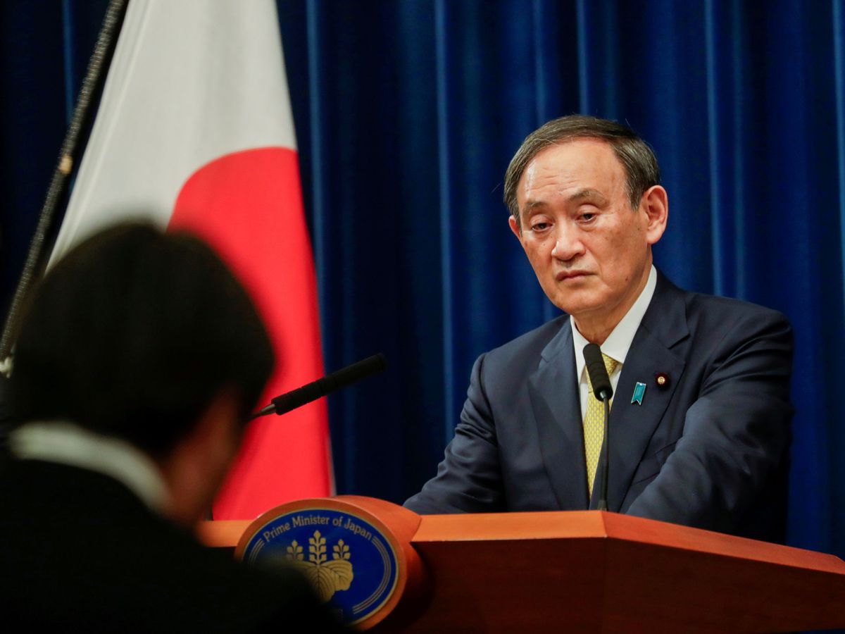Foto: Yoshihide Suga, primer ministro nipón. (Reuters)
