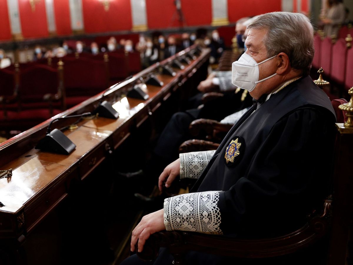 Foto: El presidente de la Sala Tercera del Alto Tribunal, César Tolosa. (EFE/Chema Moya)