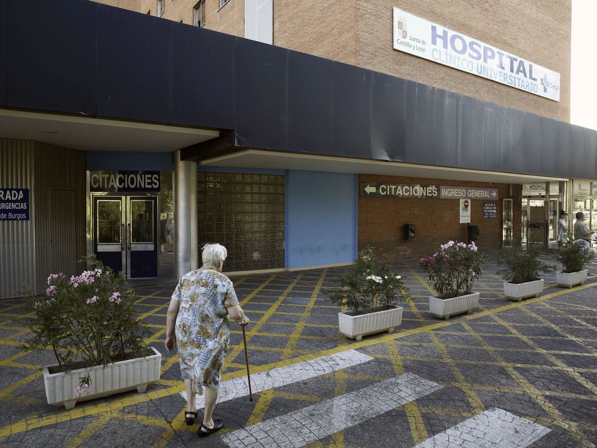 Foto: Un hospital en Valladolid. (EFE)