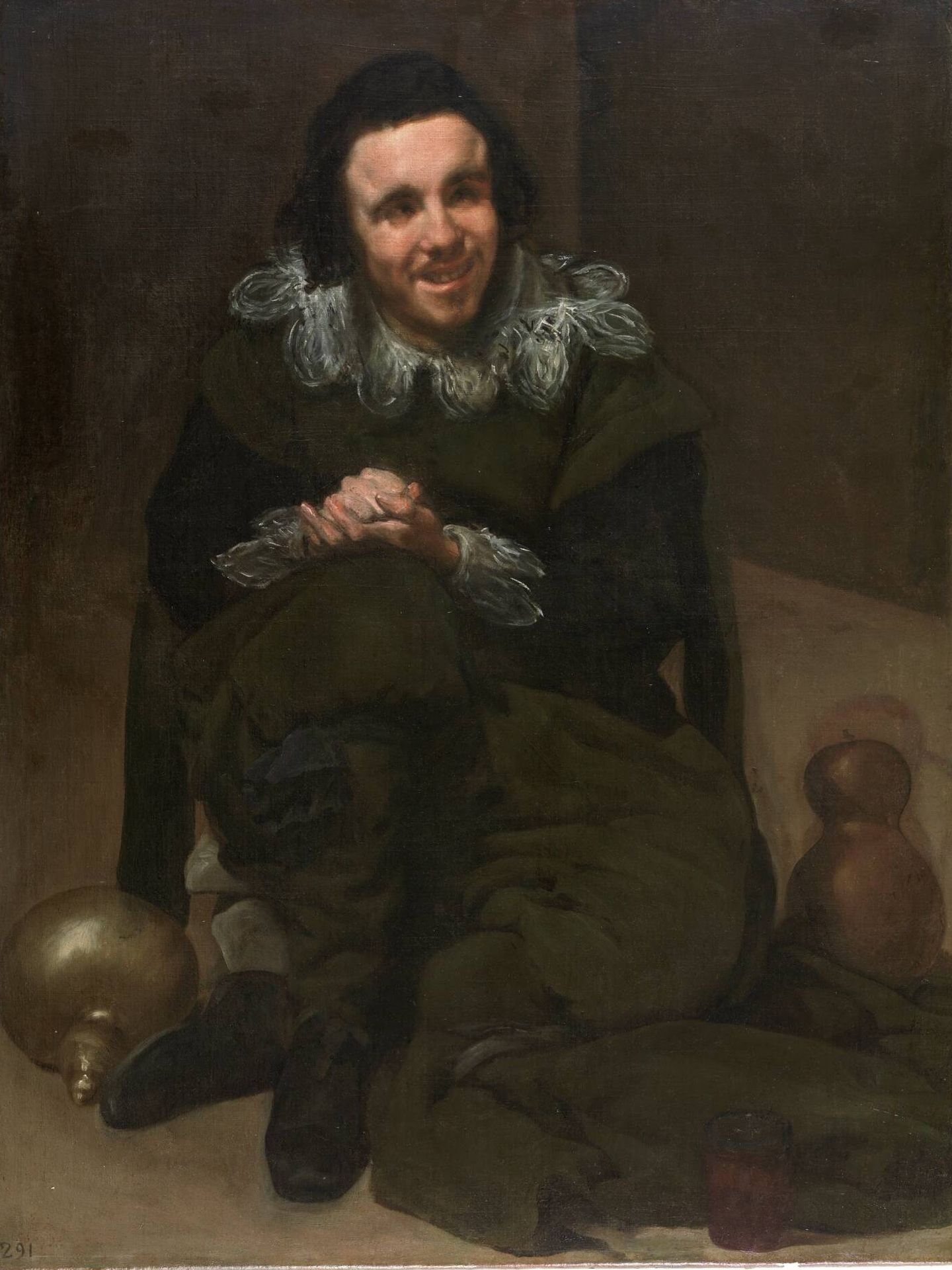 'El bufón Calabacillas', Diego Velázquez, 1635-1639. Museo del Prado.