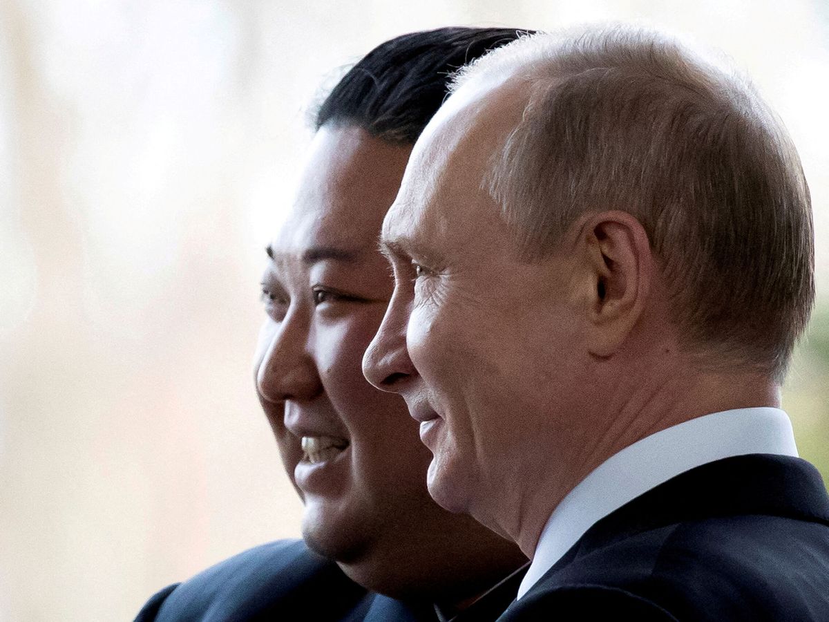 Foto: El presidente ruso, Vladímir Putin, y el líder norcoreano, Kim Jong-un. (Reuters/Archivo/Alexander Zemlianichenko)