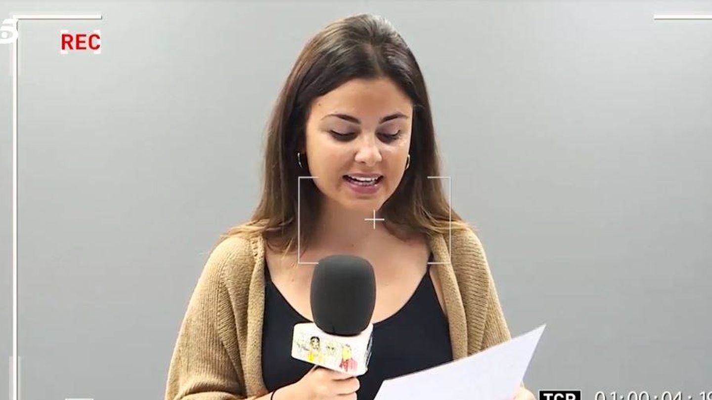 Alexia Rivas, en un 'casting' para 'Socialité'. (Mediaset España)