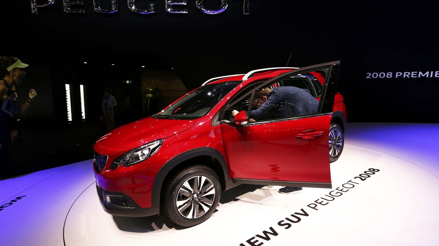 Un SUV de Peugeot, en el Salón de Ginebra. (Reuters)