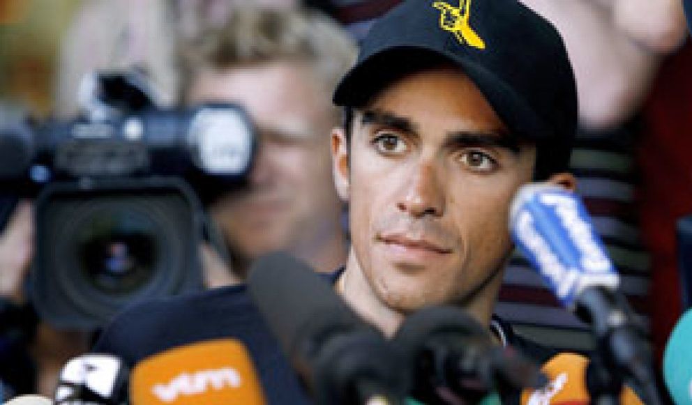 Foto: Contador alabó a Armstrong y Bruyneel se marchará del Astana