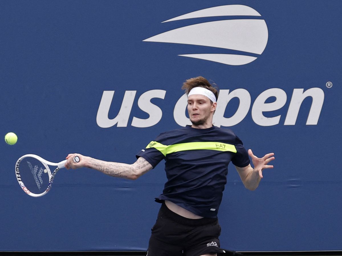 Foto: Alexander Bublik, en el pasado US Open. (Geoff Burke/USA TODAY Sports)
