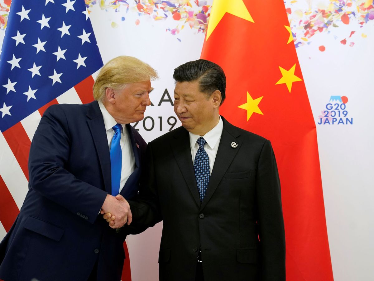 Foto: El expresidente de EEUU Donald Trump y el presidente chino, Xi Jinping. (Reuters)