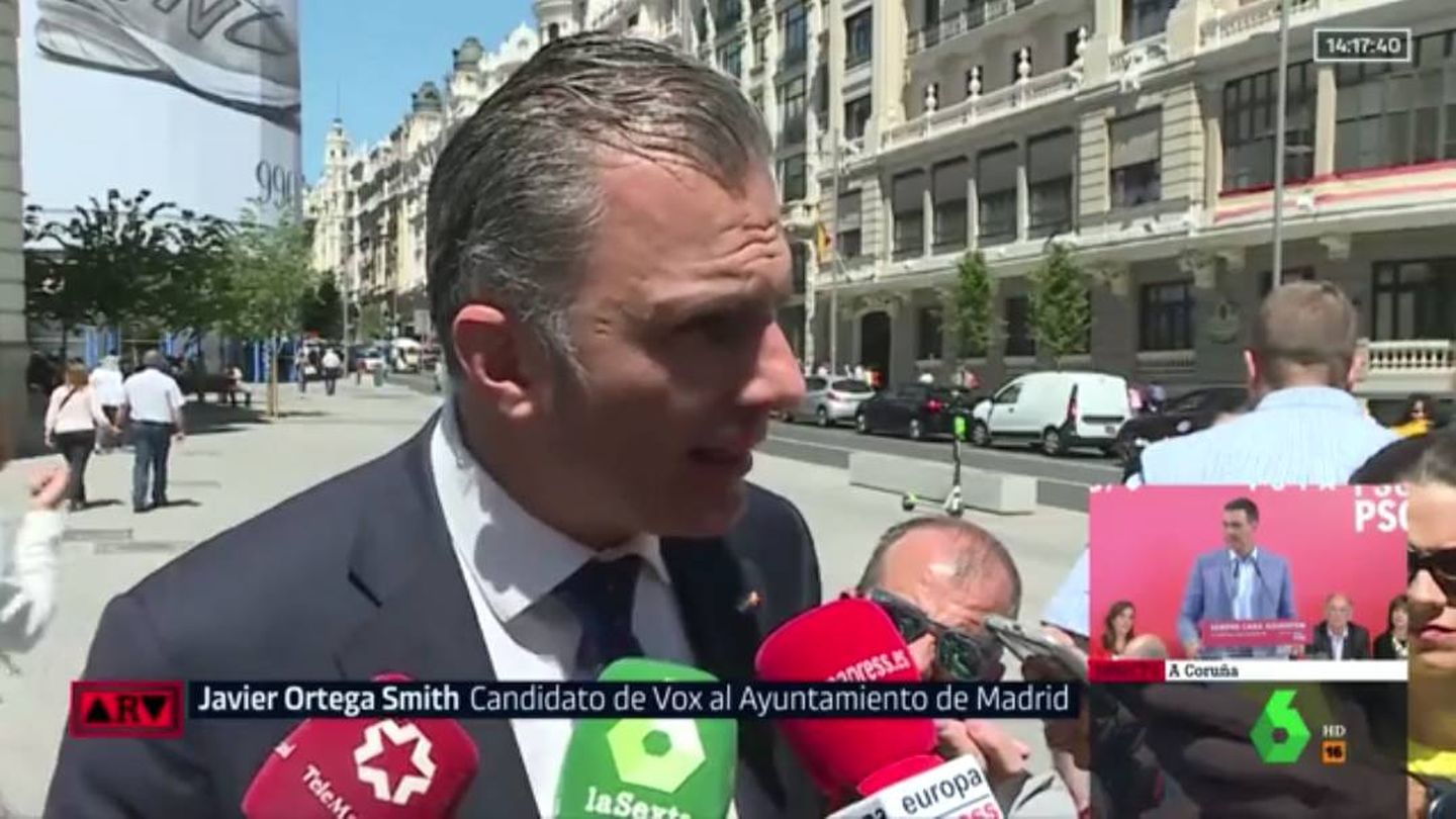 Javier Ortega Smith, candidato a la alcaldía de Madrid. (Atresmedia)