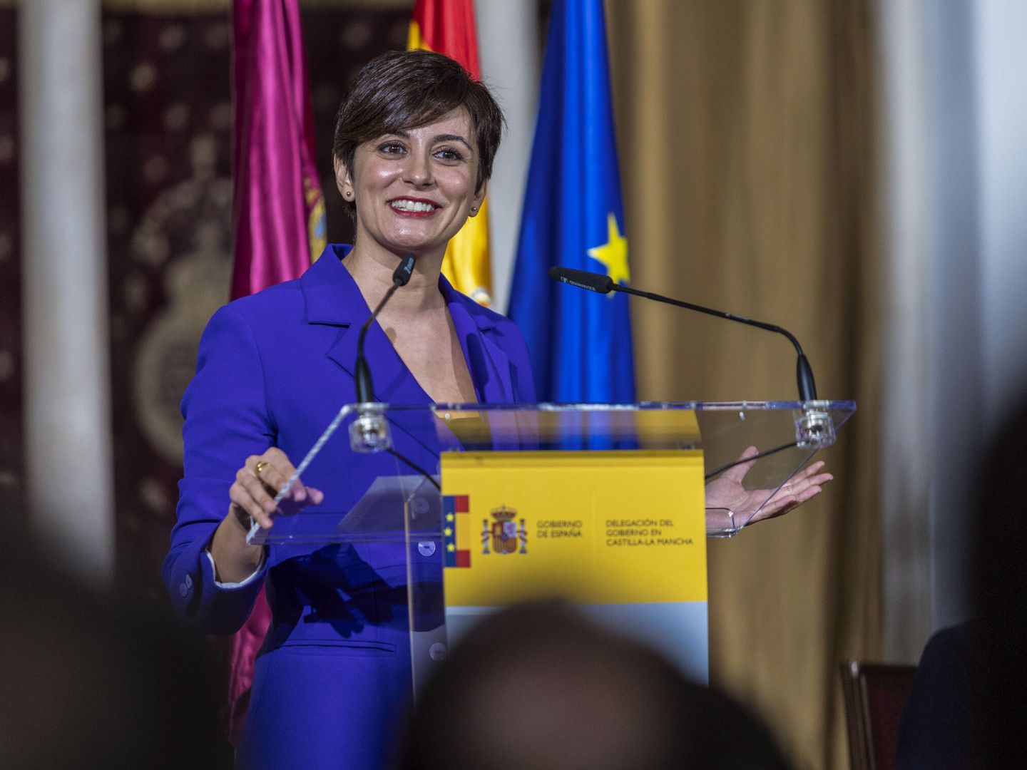 La ministra de Vivienda, Isabel Rodríguez. (EFE/Ángeles Visdómine)