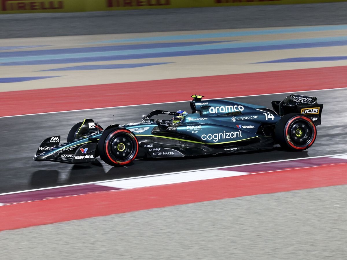 Foto: Alonso, durante el GP de Qatar. (Europa Press)