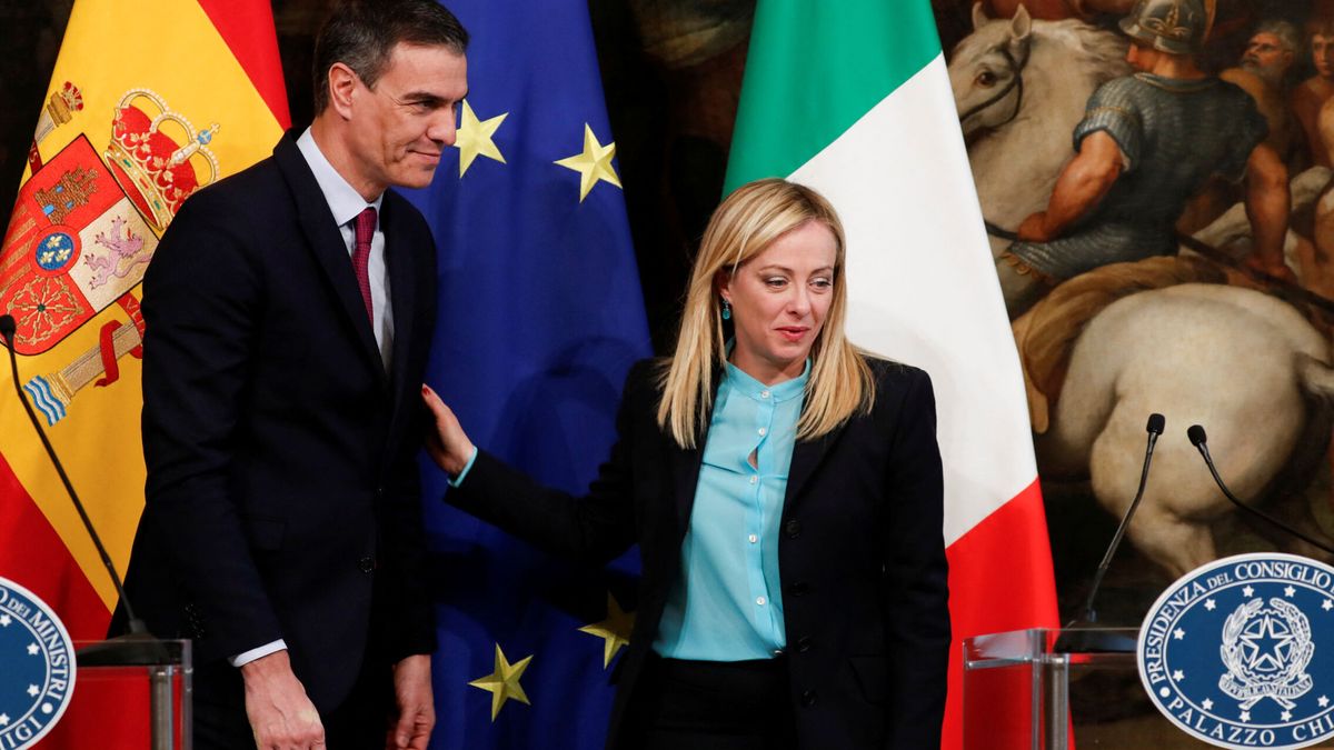 Sánchez y Meloni obvian sus diferencias para colaborar con el pacto de migración de la UE