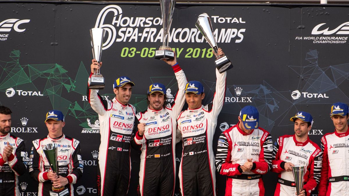 Alonso saborea la victoria cinco años después en una carrera soñada para Toyota