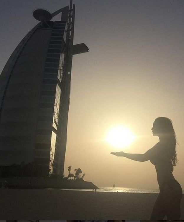 Foto: Tamara Gorro en Dubái (Instagram).
