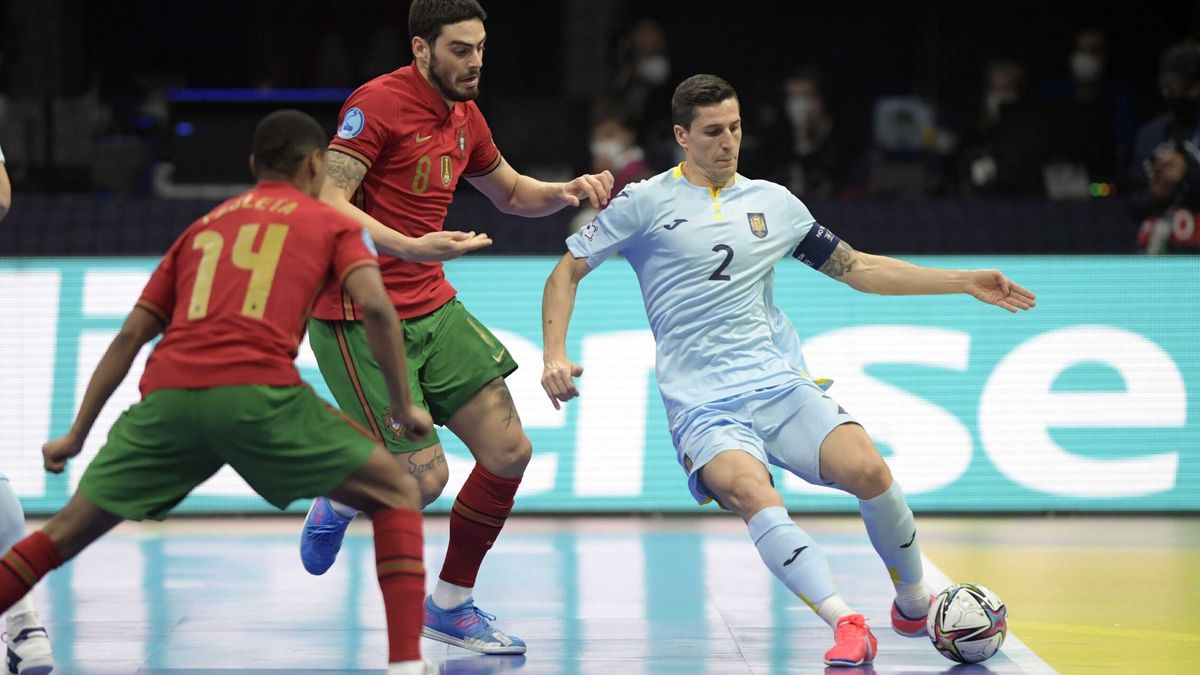 España sufre un nuevo mazazo ante Portugal en el Europeo de fútbol sala