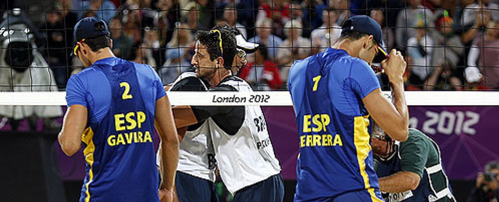 Foto: Herrera y Gavira caen ante la pareja brasileña y se despiden de Londres
