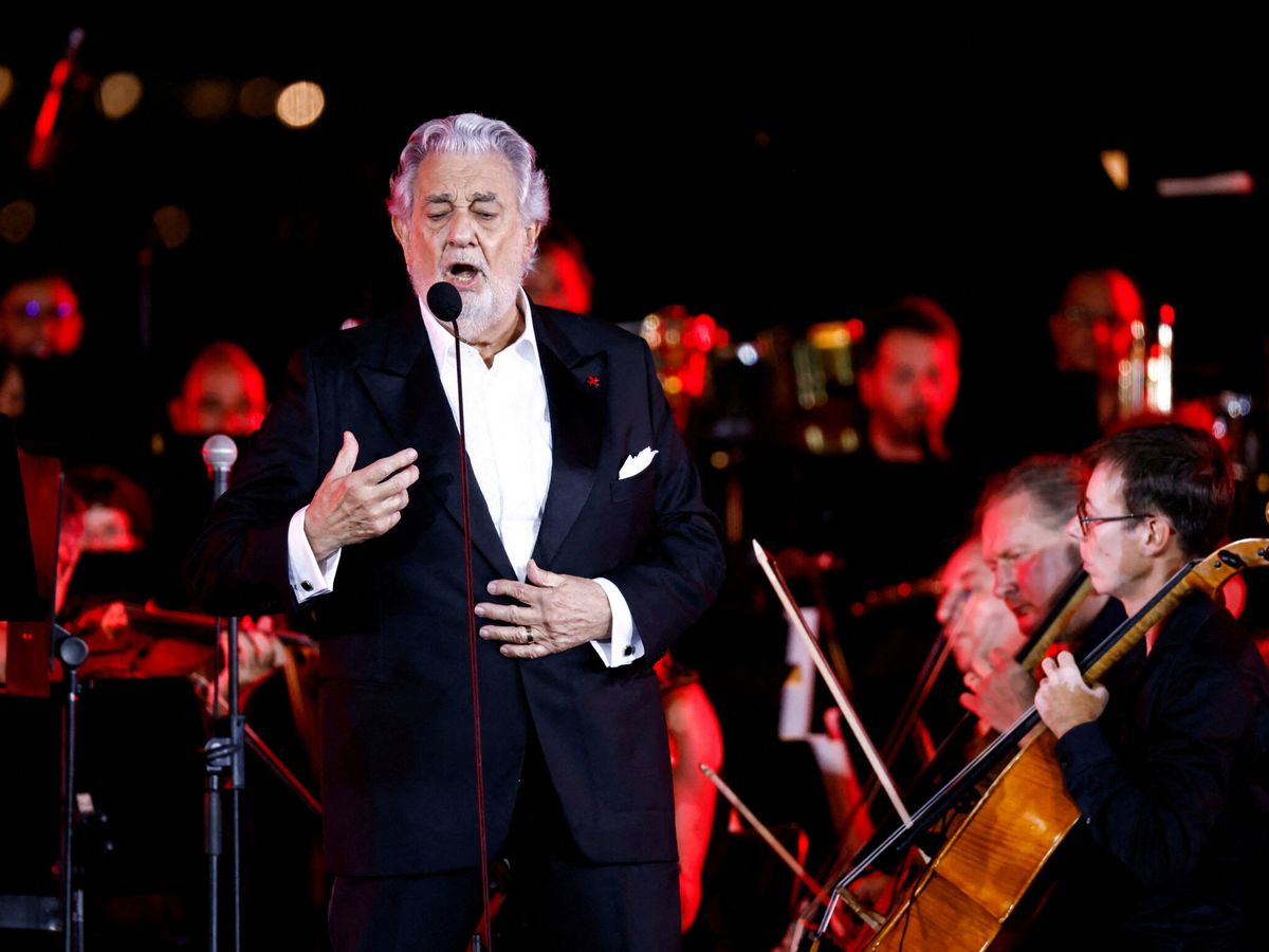 Foto: Plácido Domingo en una actuación en Malta. (Reuters/Darrin Zammit Lupi)