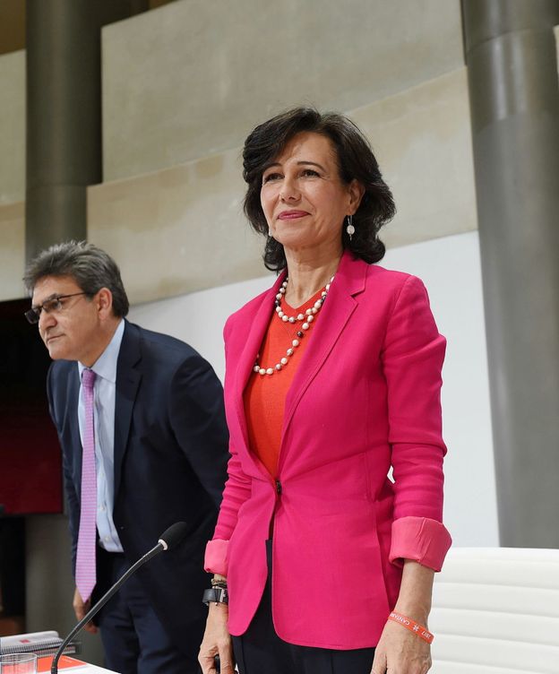 Foto: Ana Botín, presidenta del Santander. 