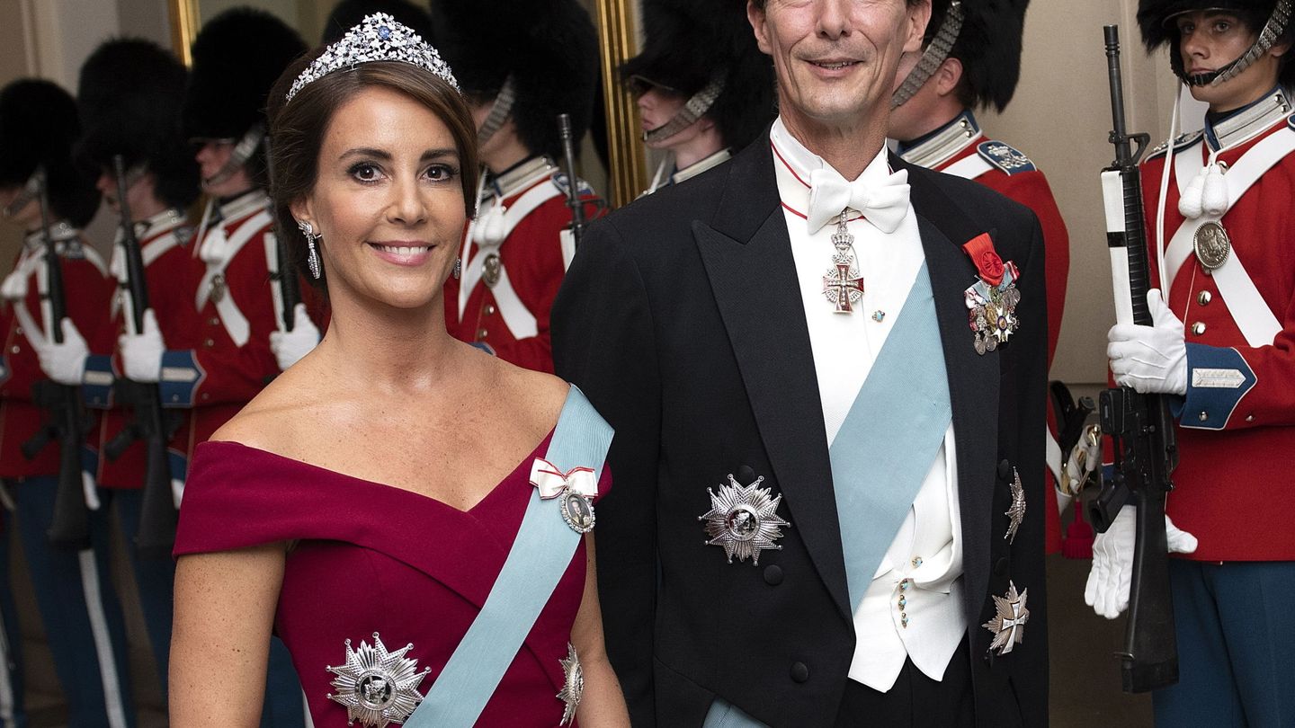 El príncipe Joaquín de Dinamarca y la princesa Marie. (EFE)