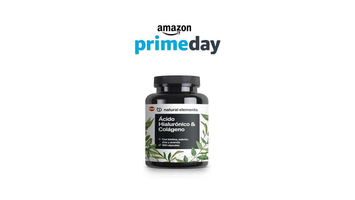 Aprovecha este Amazon Prime Day y hazte de tu colágeno y ácido hialurónico a un precio único