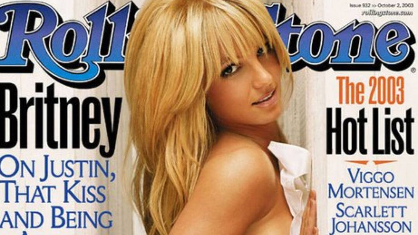 Una de las portadas de Britney Spears en la 'Rolling Stone'