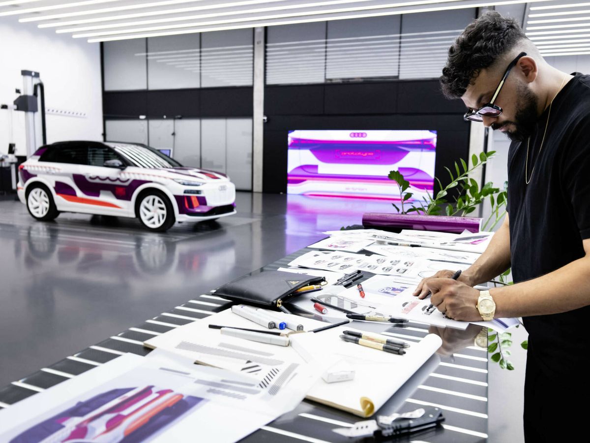 Foto: Marcos dos Santos, en imagen, es el responsable de Diseño de Marca de Audi. (Audi)